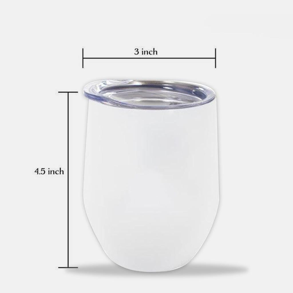 Can't Talk I'm Editing - Personalized Photography Wine Tumbler