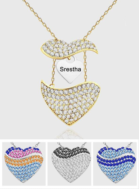 Personalized Engraved Openable Message Necklace