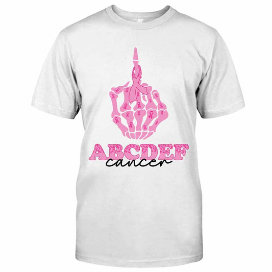 ABCDEF Cancer - Breast Cancer Awareness T-shirt and Hoodie