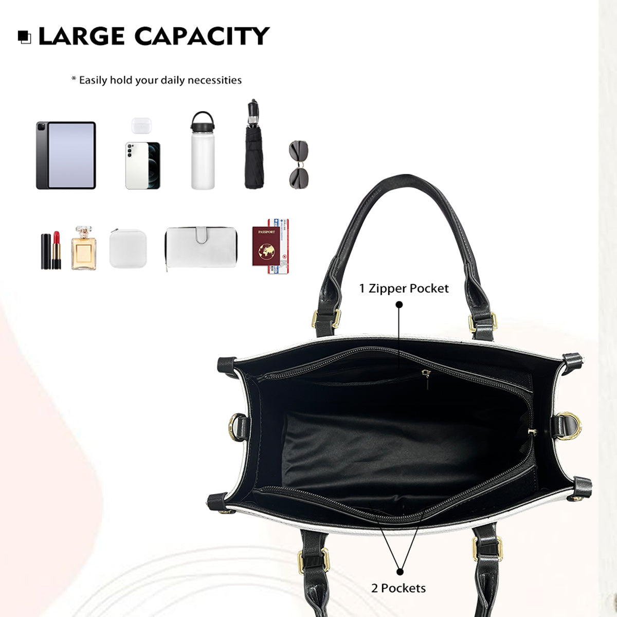 Believer - Personalized Christian Leather Handbag