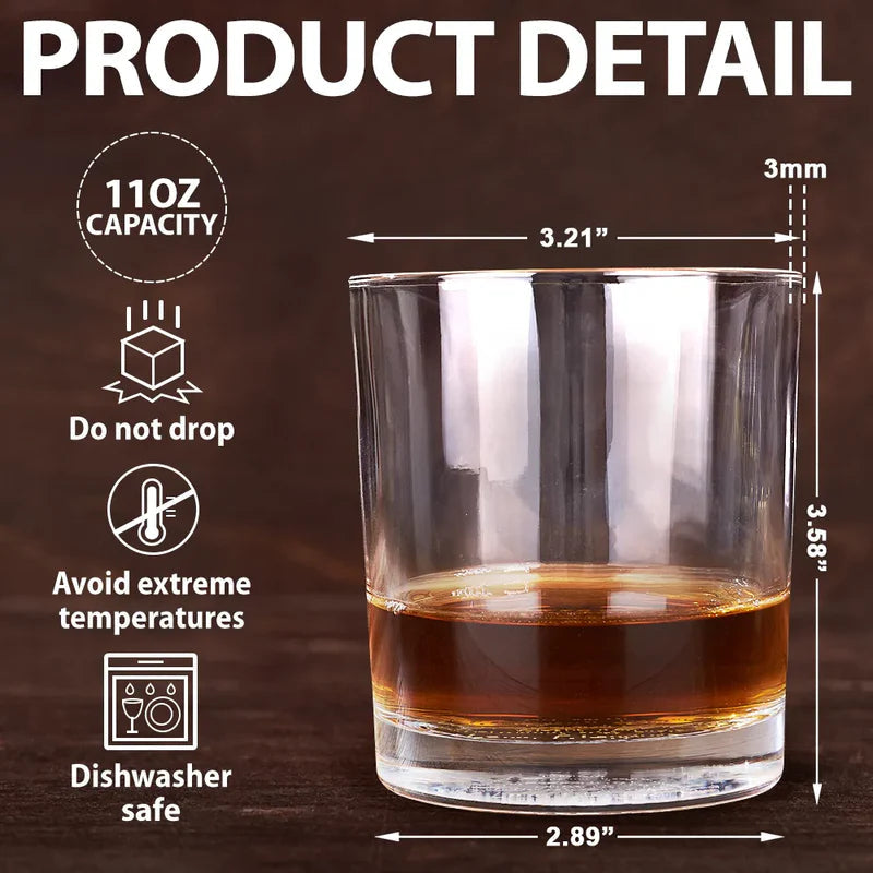 Personalized Whiskey Glass with Sexy Quote for Couple Nights, Unique Funny Gift for Whiskey Lover and Partner
