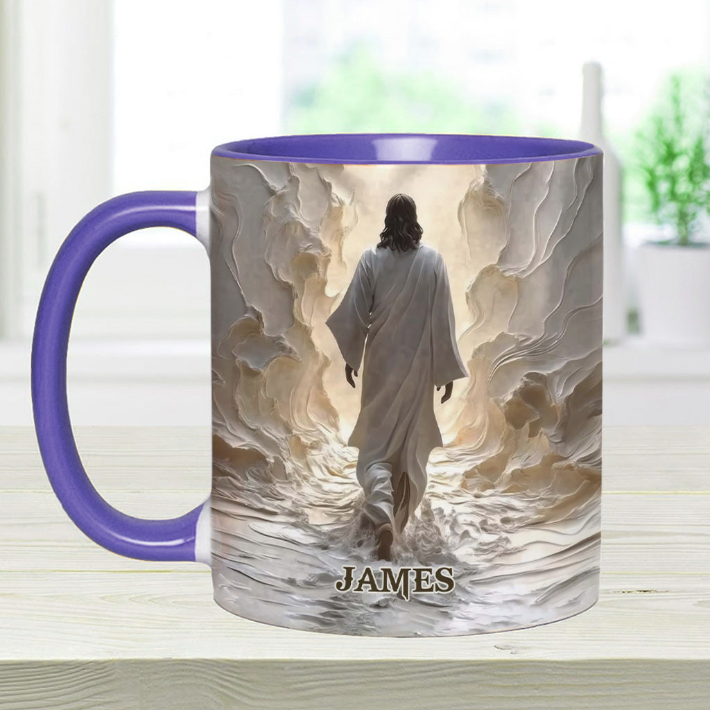God Is Good All The Time - Personalized Christian Accent Mug
