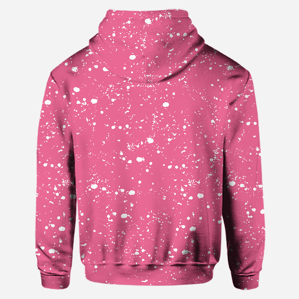 In October We Wear Pink Breast Cancer Awareness Hoodie and Leggings
