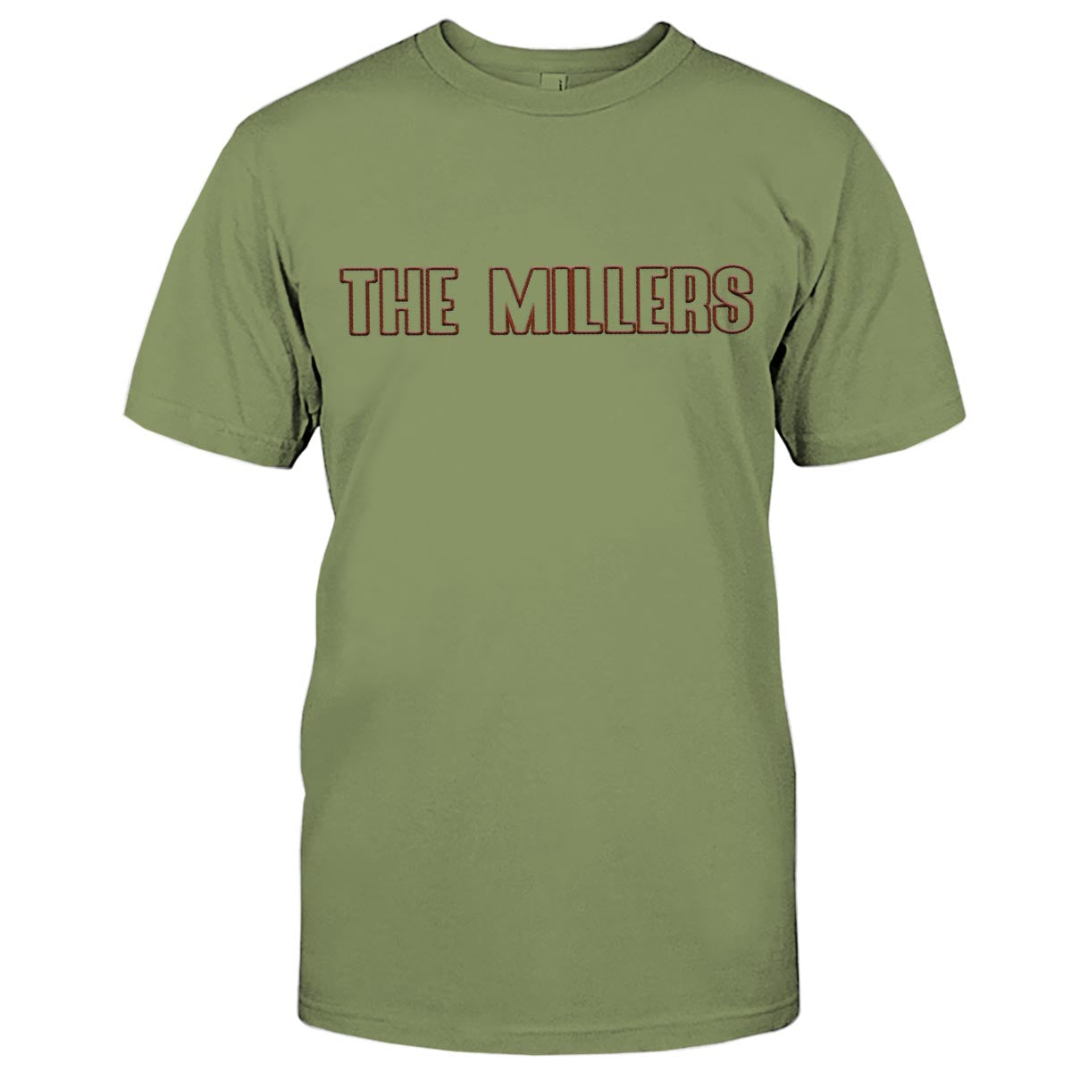 Custom Name - Personalized Family Embroidered T-shirt