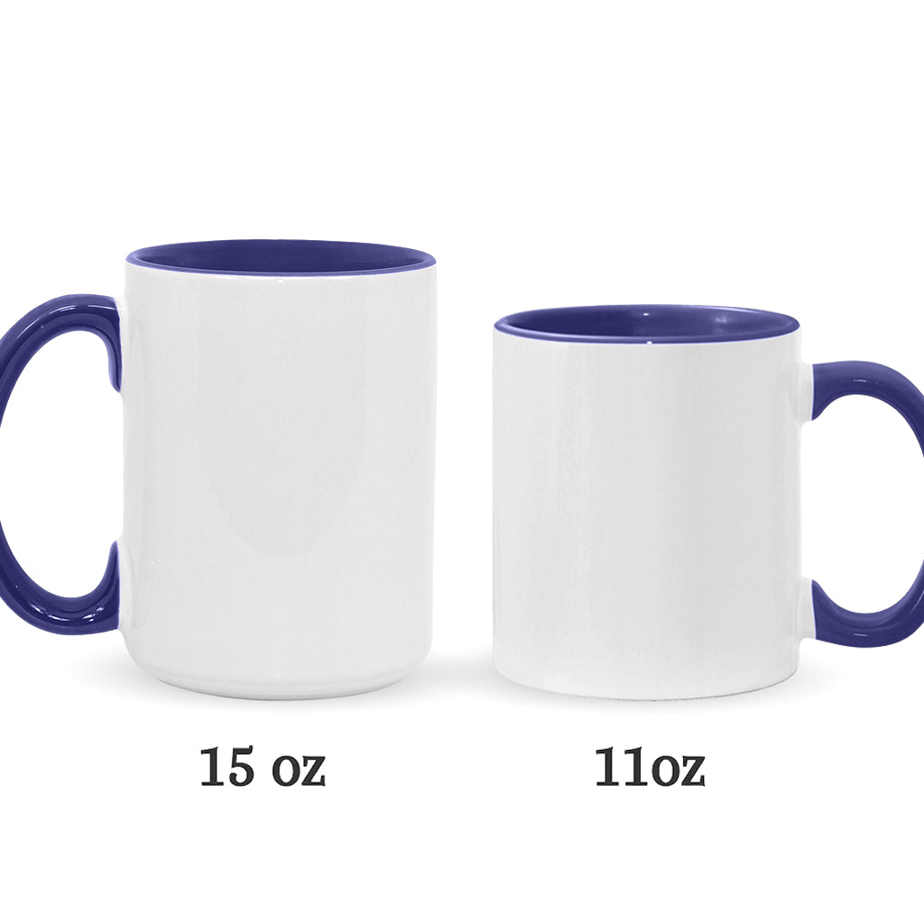 A Big Piece Of My Heart - Personalized Memorial Accent Mug