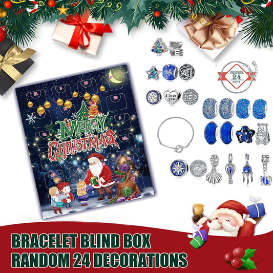 Merry Christmas - Christmas Advent Calendar Surprise Charm Box