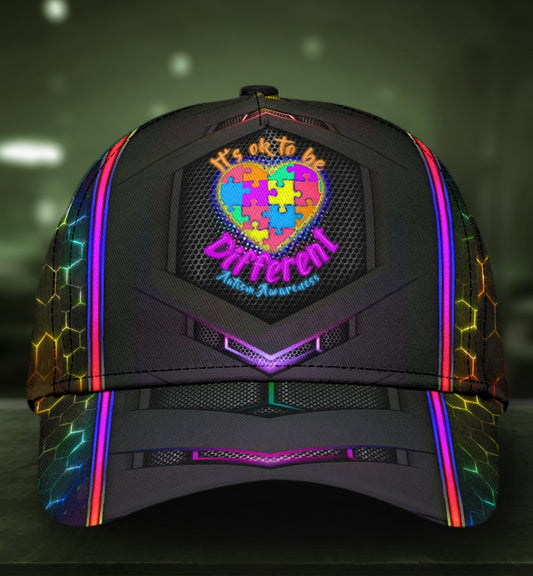 It'S Ok To Be Different Autism - Autism Awareness Classic Cap 0921