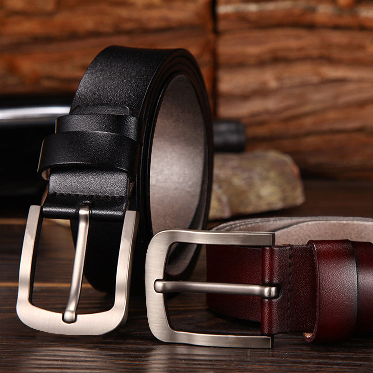 It's Not A Dad Bod It's A Father Figure - Personalized Father Leather Belt