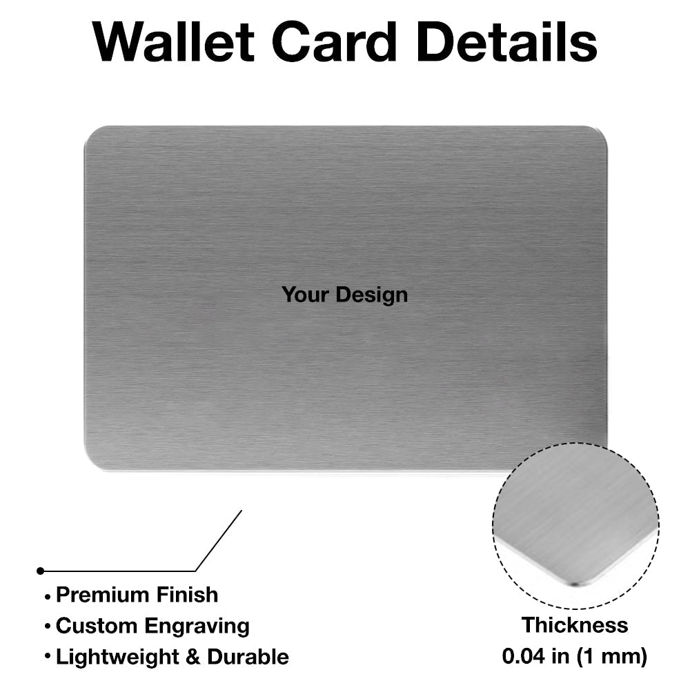 Personalized Metal Wallet Card Couples Hugging City Sketch - Funny Love Note Keepsake, Unique Gift for Husband or Boyfriend