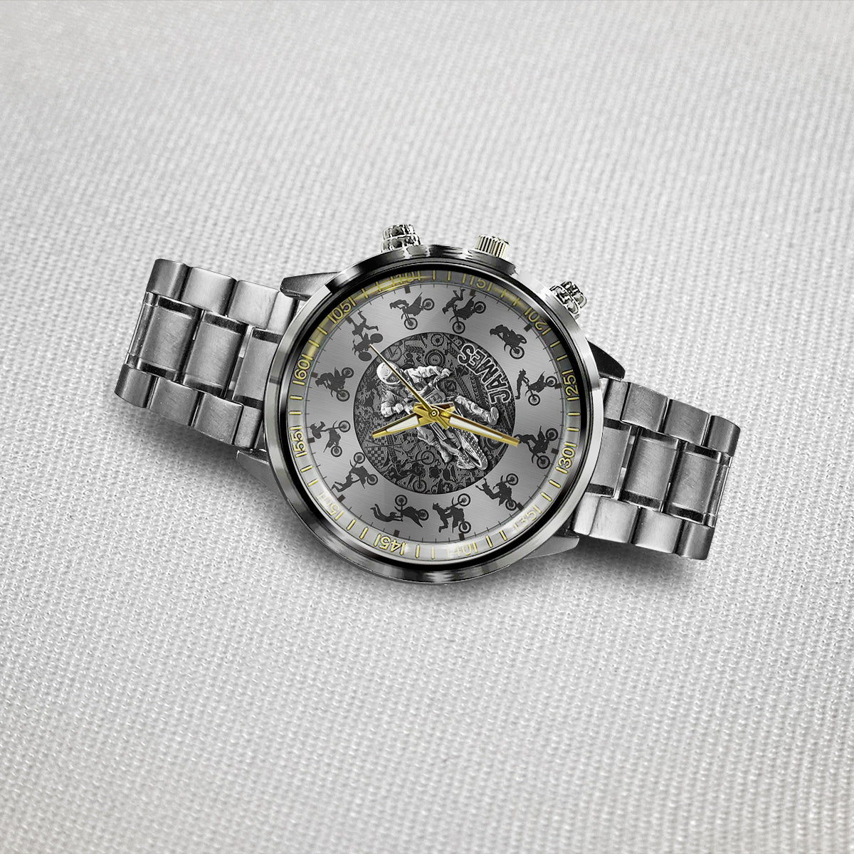 Cool Biker - Personalized Dirt Bike Hand Watch