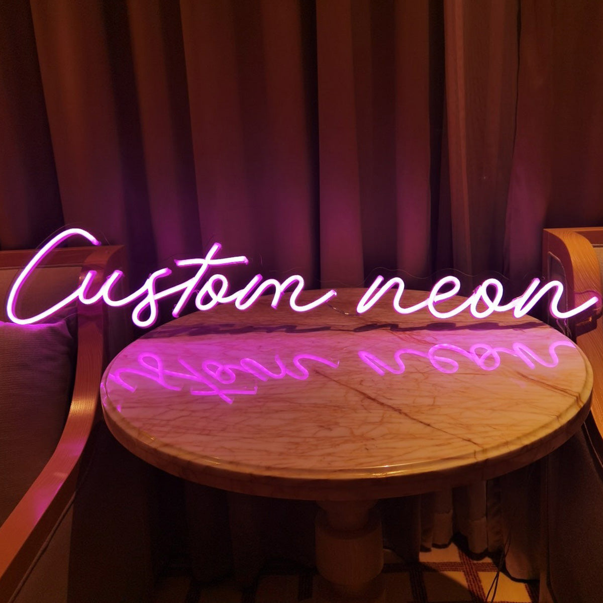 Custom Text - Personalized Aunt Neon Sign