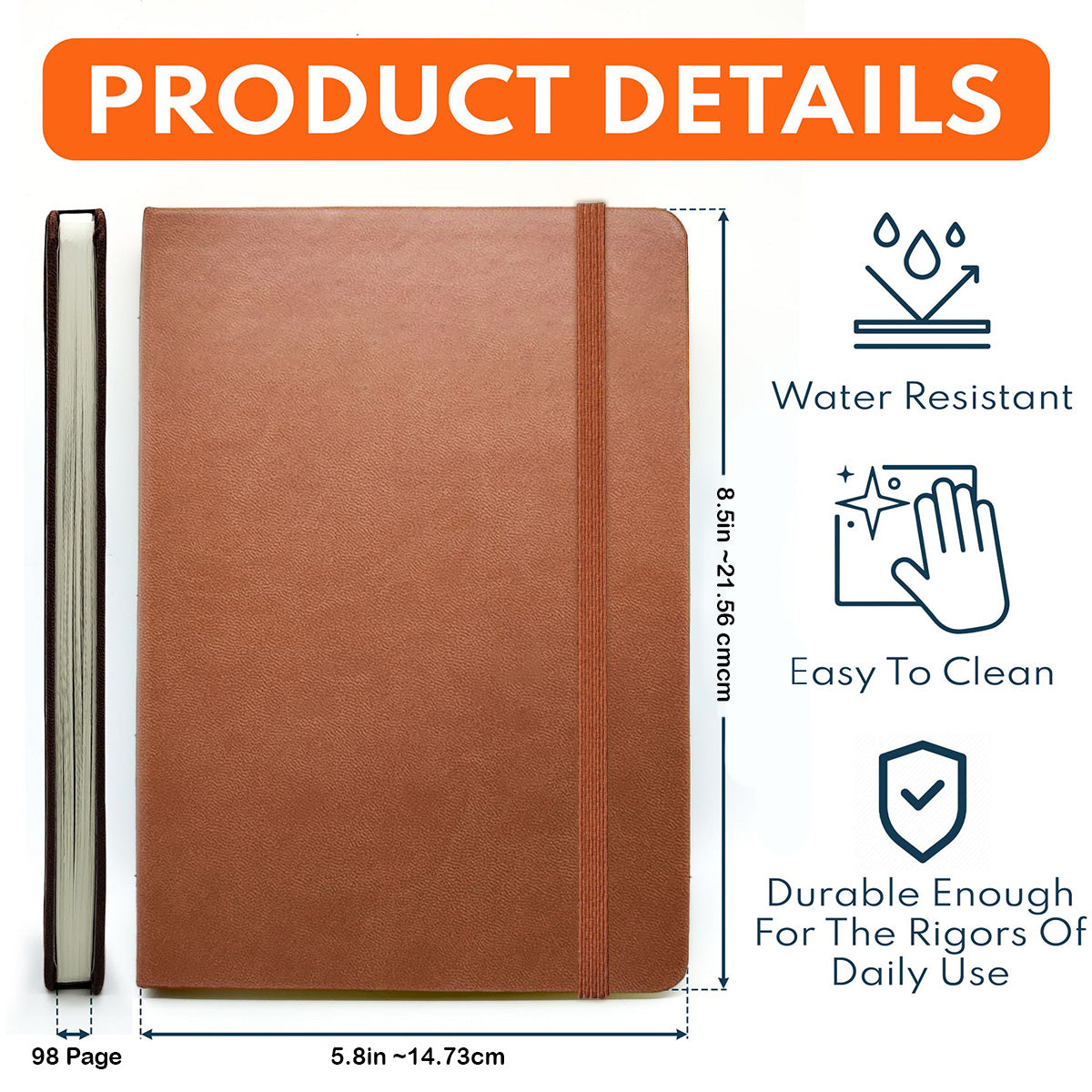 Believer - Personalized Christian Leather Journal