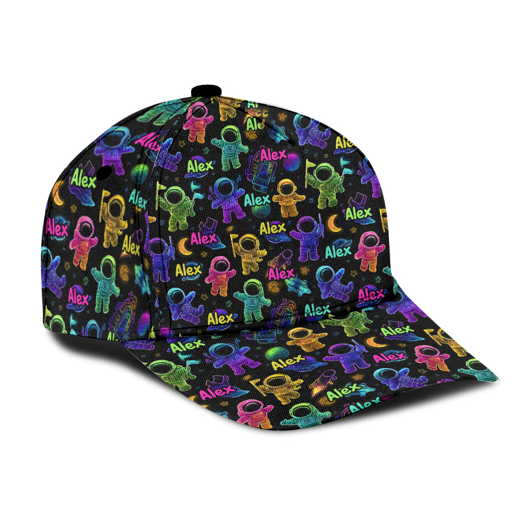 Astronauts Suitable for Kids to Go Out with Outdoor - Personalized Kid Classic Cap