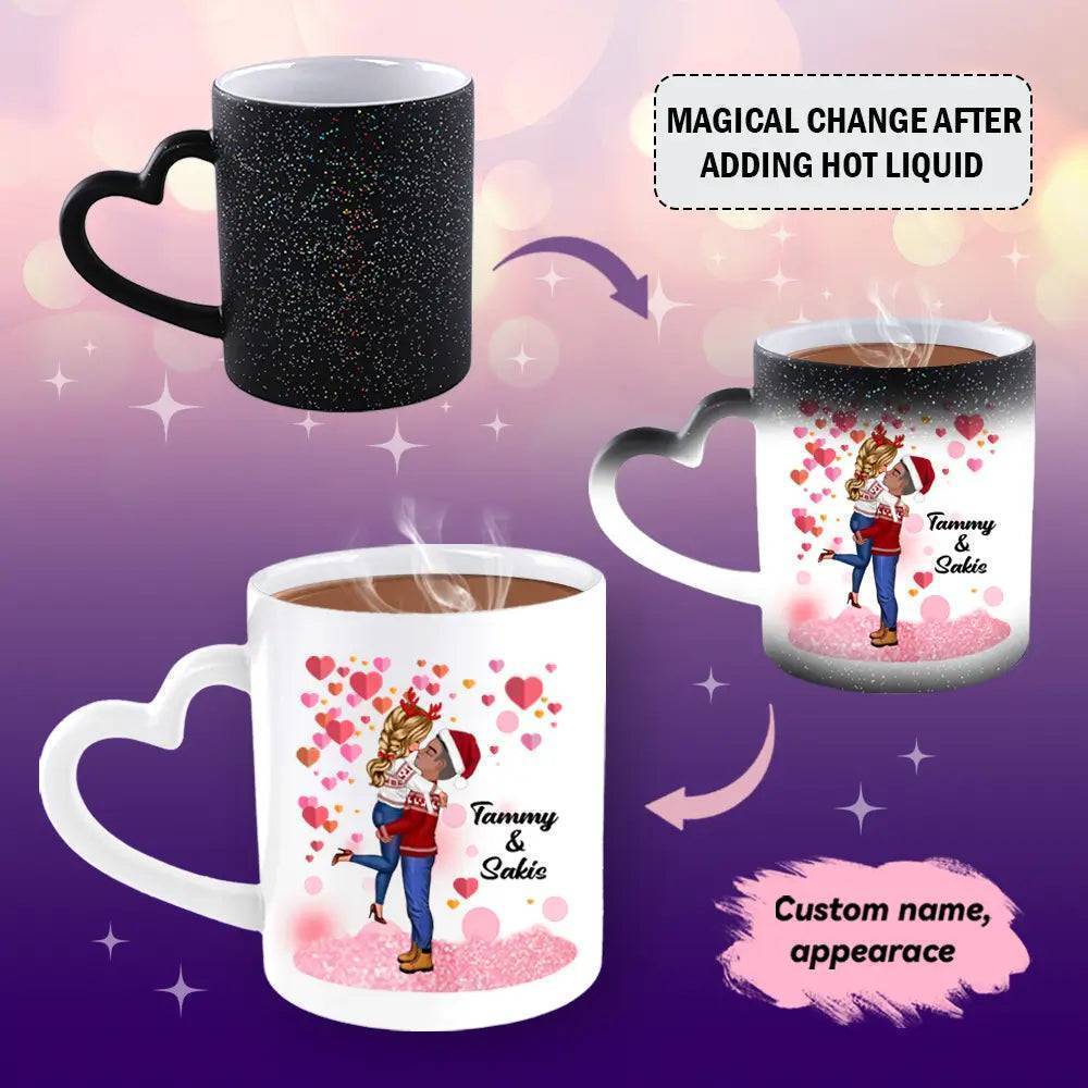 Dad & Daughter Bond - Custom ‘Fist Bump’ Mug - Celebrating Fatherly Love - For Father's Day