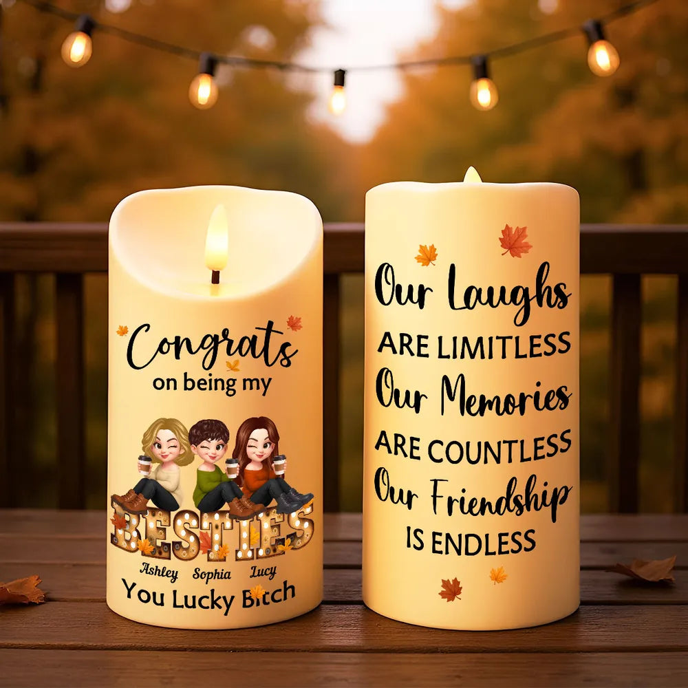 Cartoon Best Friends Acrylic Keychain, Cozy Fall Accent, Gift-Ready Keepsake for Friendship