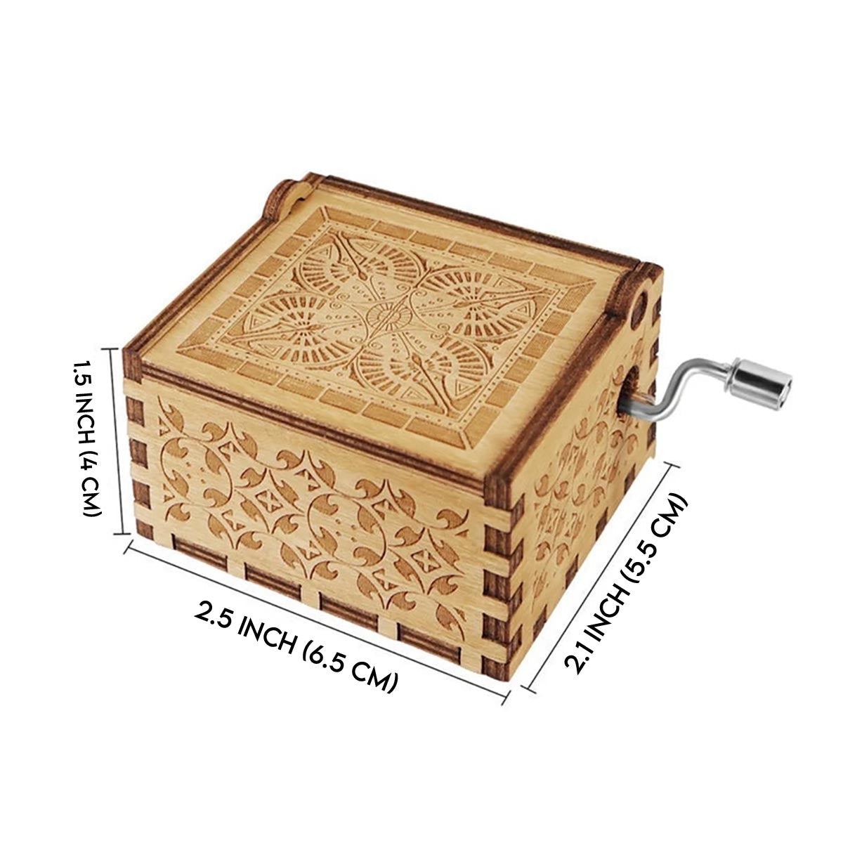 Love Being A Nana - Personalized Mother's Day Grandma Hand Crank Music Box