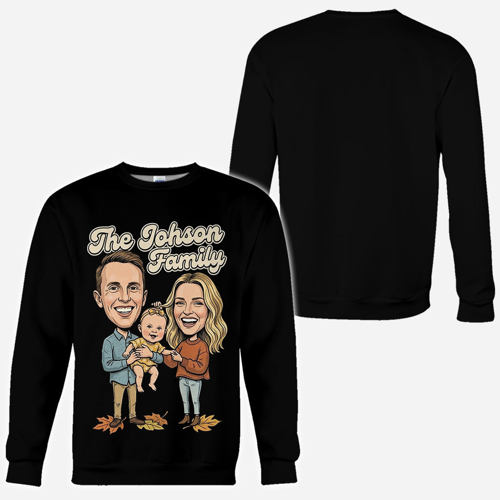 Father Gift, Family Matching Shirt - Personalized Father All Over Shirt