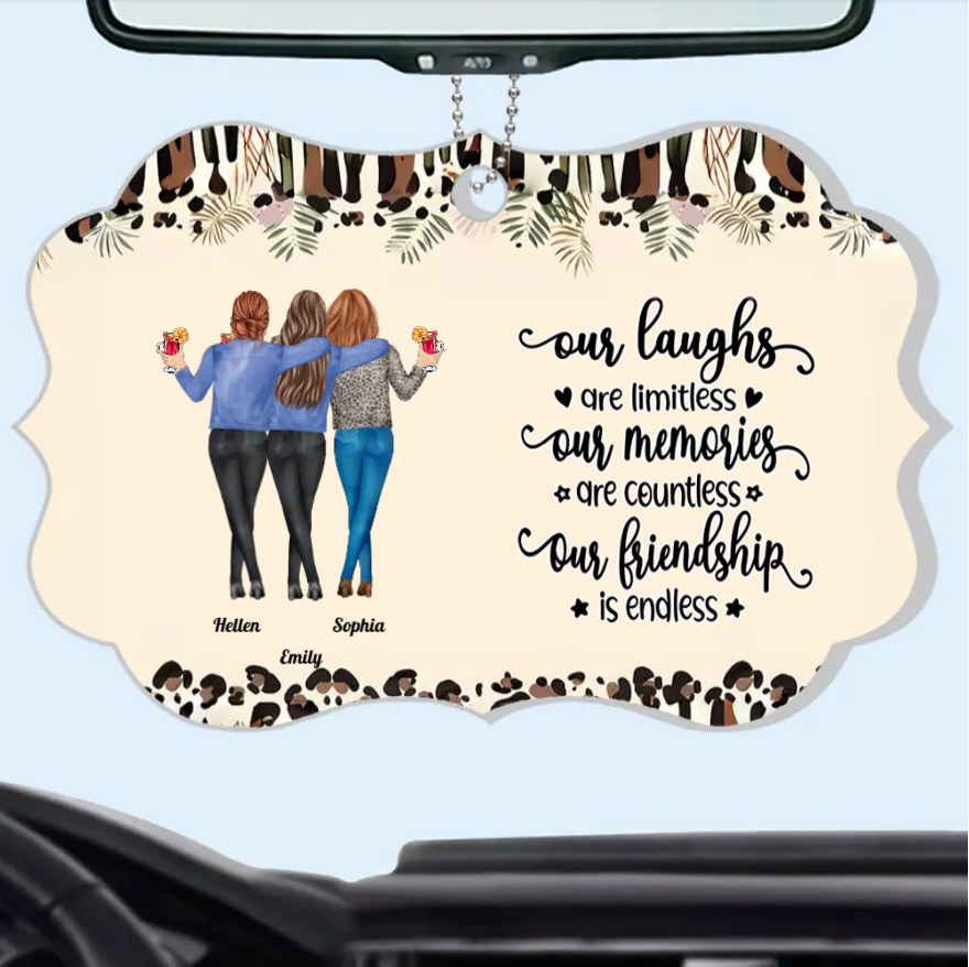 Personalized Sister & Brother Plaque or Cup or Keychain or Ornament, Endless Friendship, Priceless Memories,Custom Gift for Birthday, Christmas, Thanksgiving