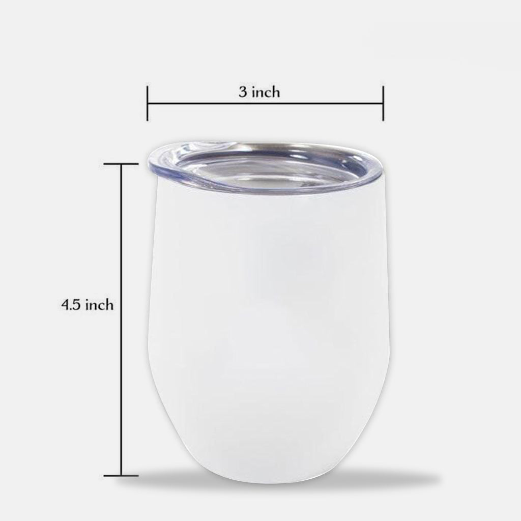 And Into The Sewing Room I Go - Personalized Sewing Wine Tumbler