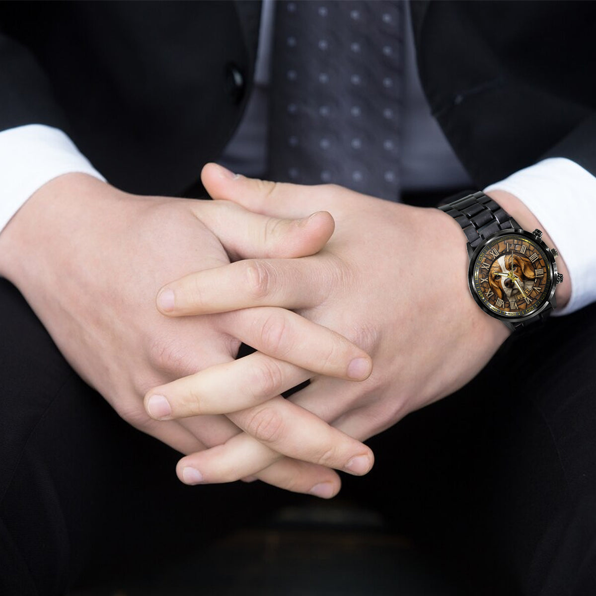Brave Beagle - Personalized Dog Hand Watch