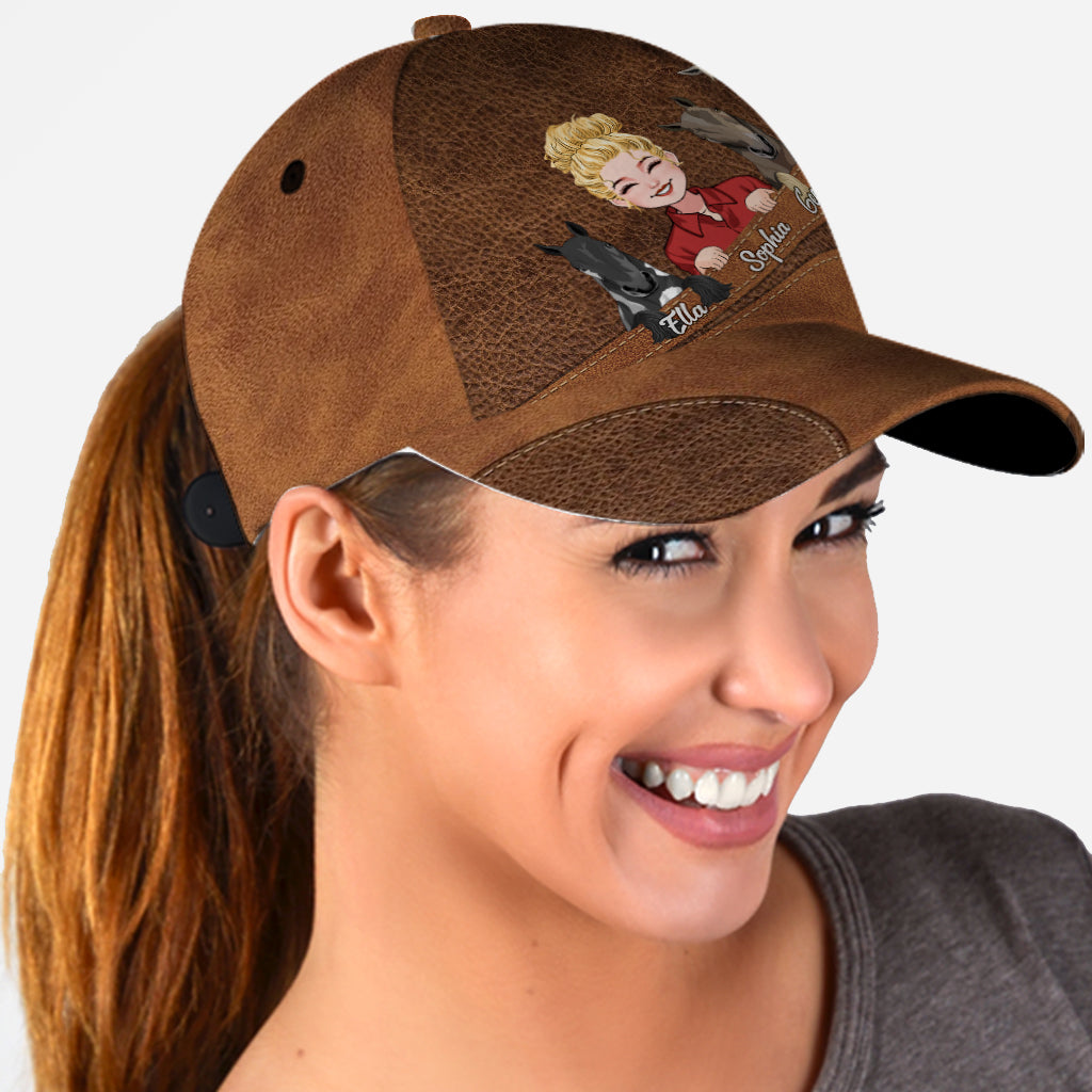 Just A Girl Who Loves Horses - Personalized Horse Classic Cap