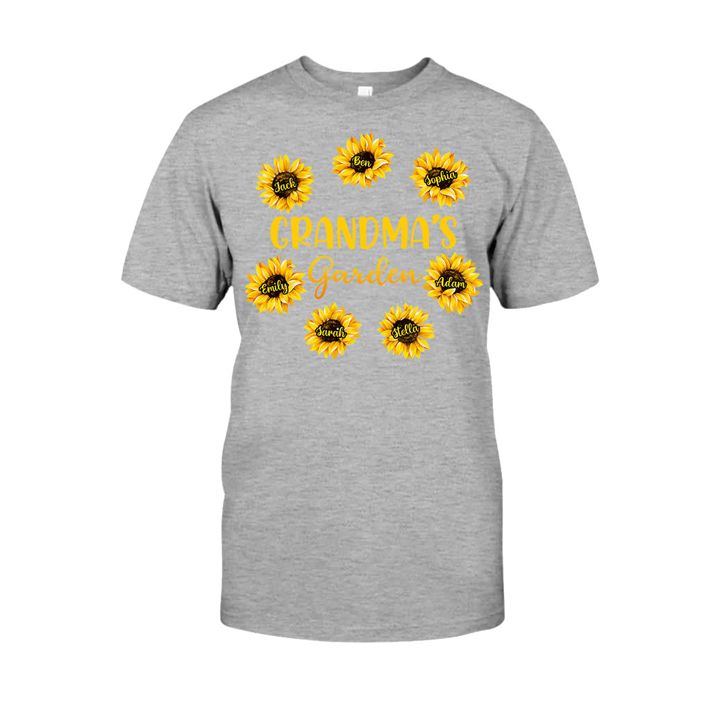 Grandma’s Garden - Gift for grandma, mom, dad, grandpa - Personalized T-shirt And Hoodie