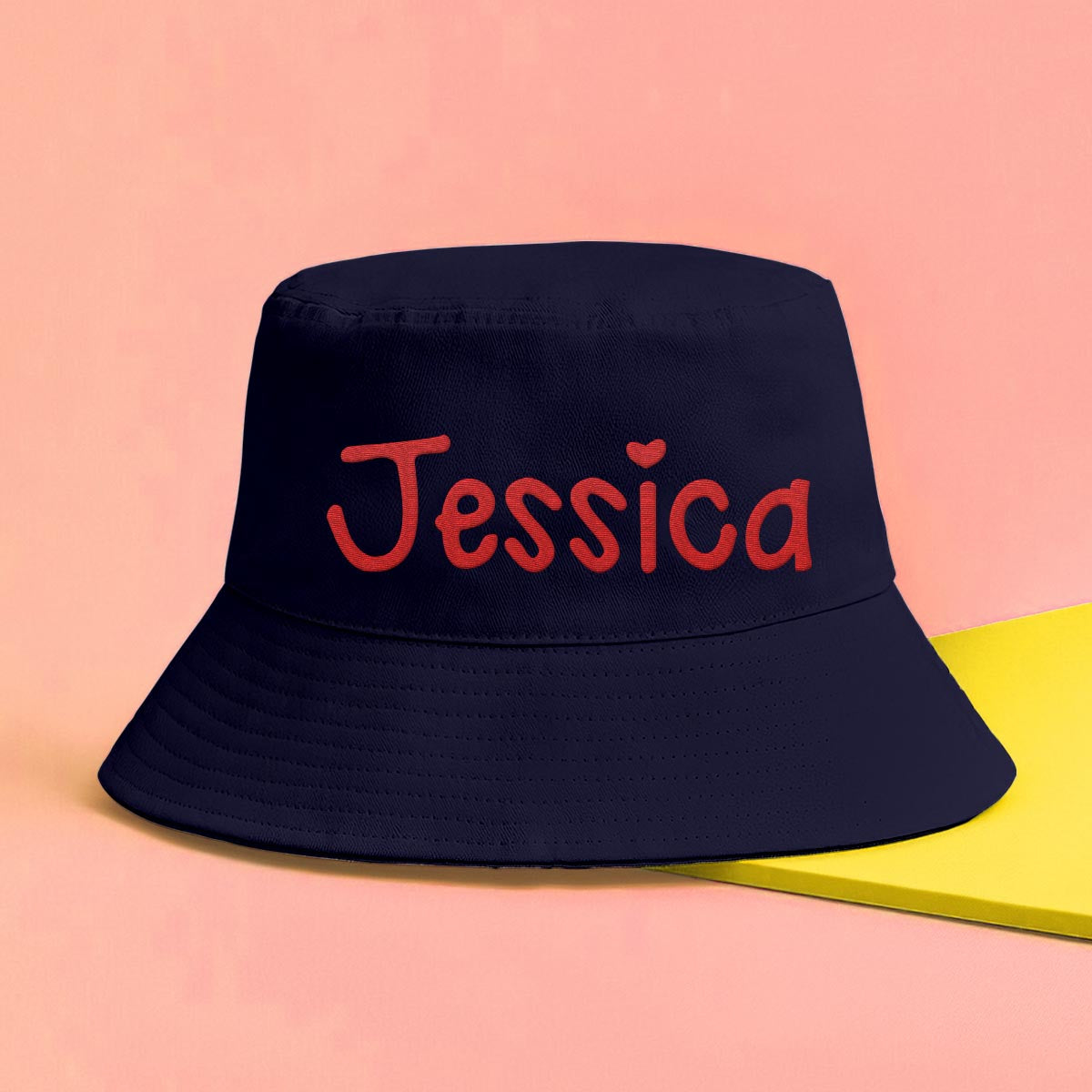 Custom Name - Personalized granddaughter Embroidered Bucket Hat