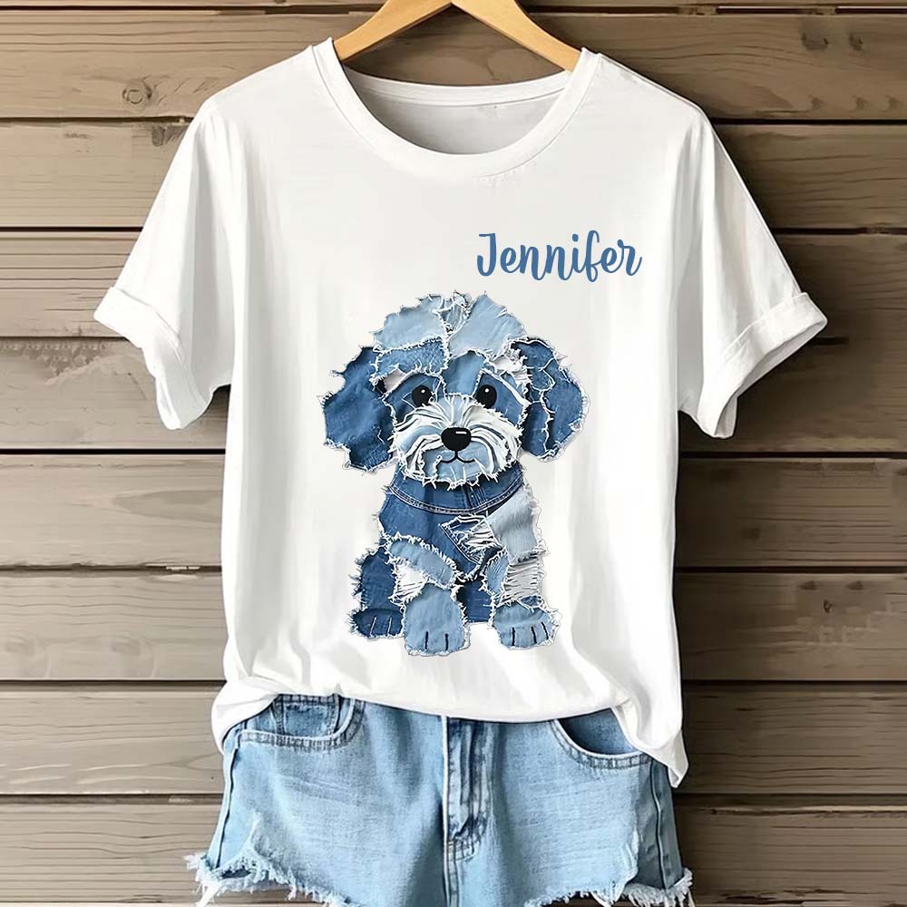 Adorable Shih Tzu - Personalized Dog T-shirt And Hoodie