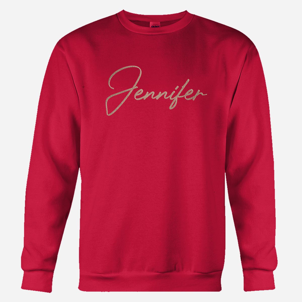 Custom Name - Personalized Family Embroidered Sweater