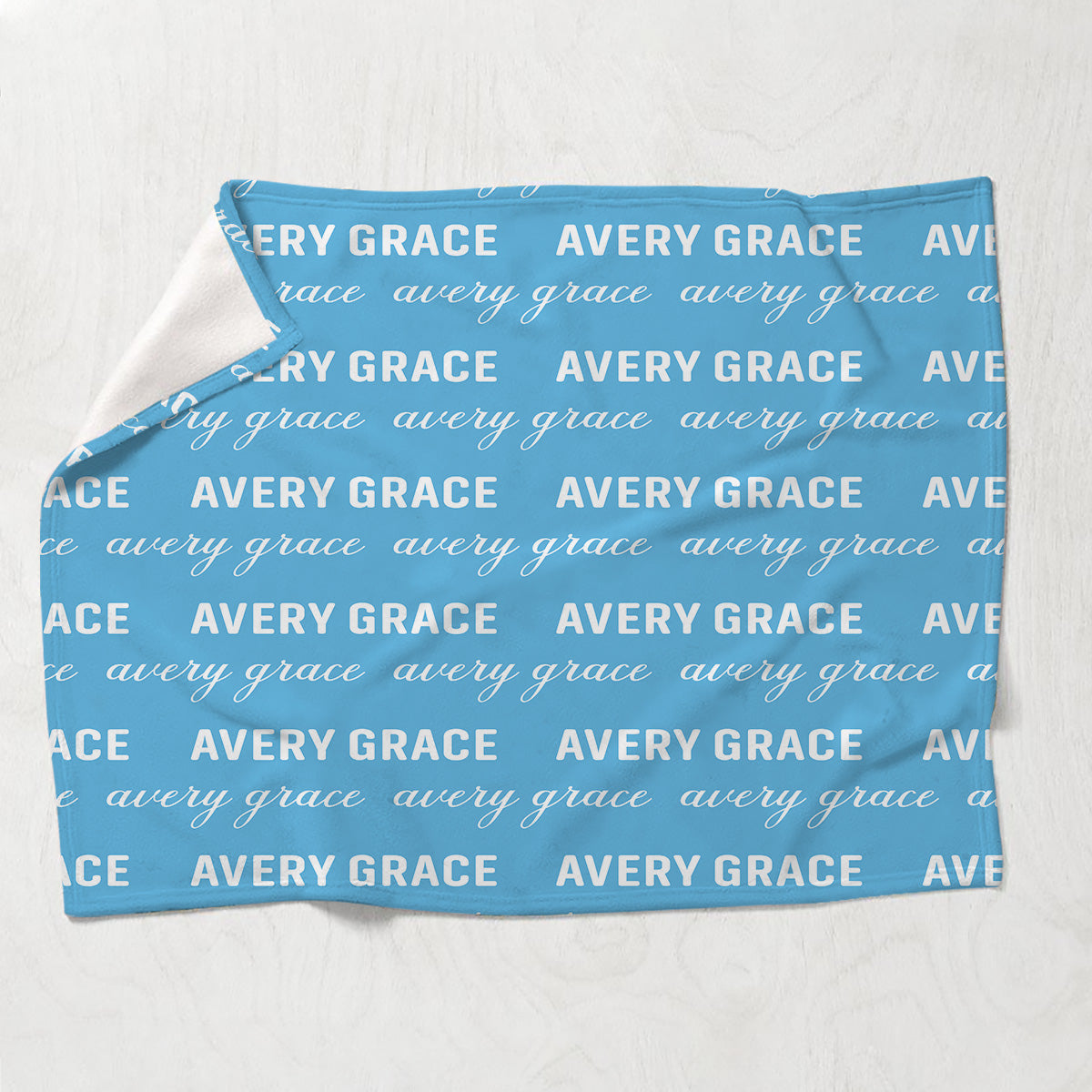 Custom Name Pattern - Personalized grandson Blanket
