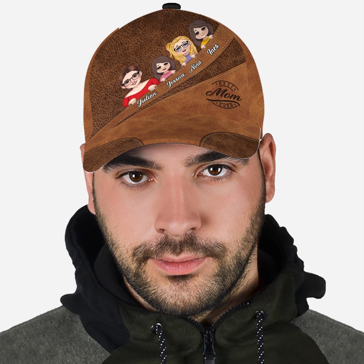 Best Dad Ever - Gift for dad, grandma, grandpa, mom, uncle, aunt - Personalized Classic Cap