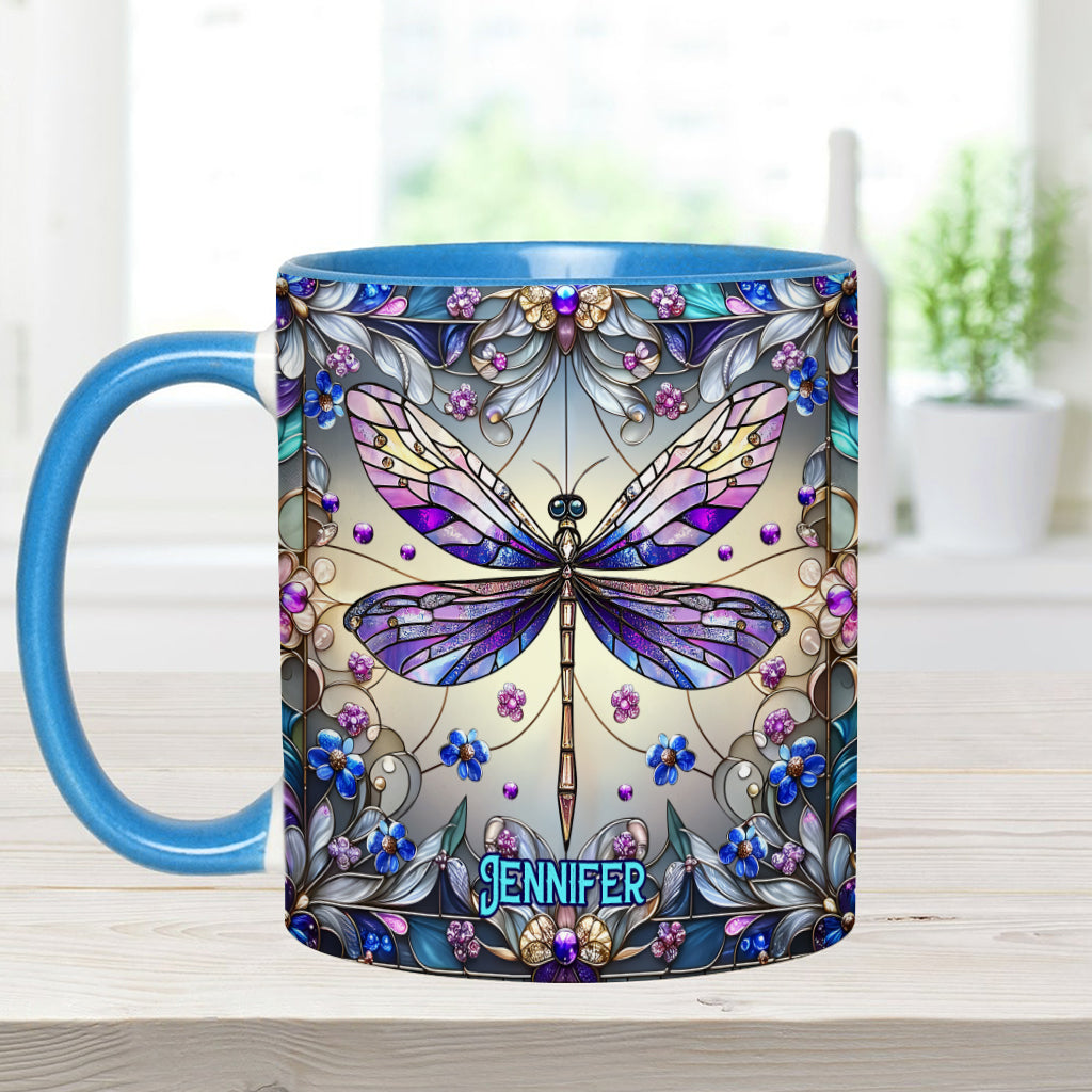 Green Lady - Personalized Gardening Accent Mug