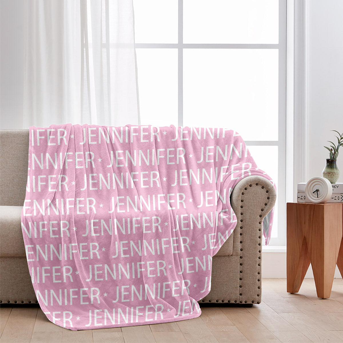 Custom Name Pattern - Personalized Step Mom Blanket