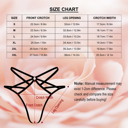 To Do List Custom Face - Personalized Couple Sexy Women's Briefs G-strings