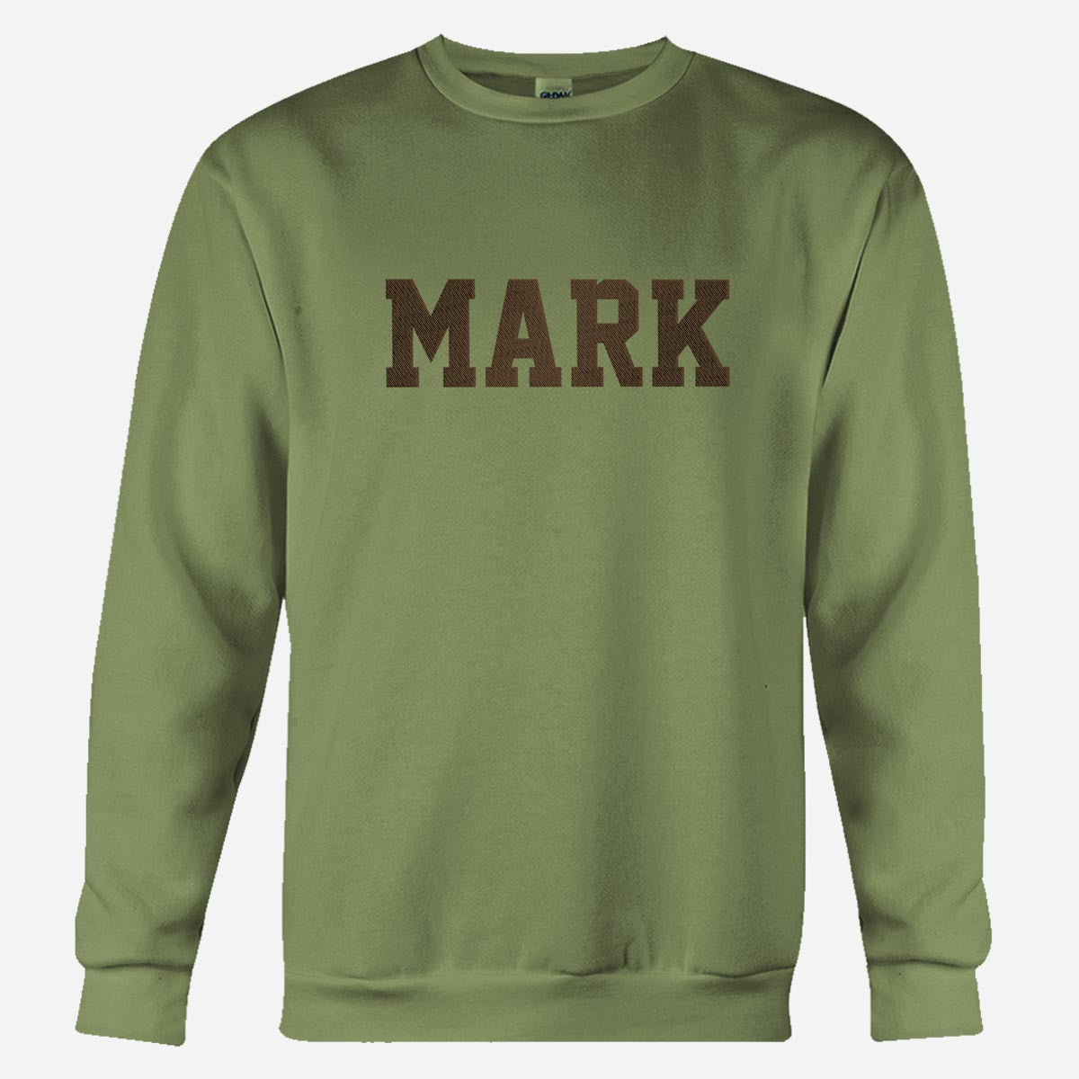 Custom Name - Personalized Couple Embroidered Sweater