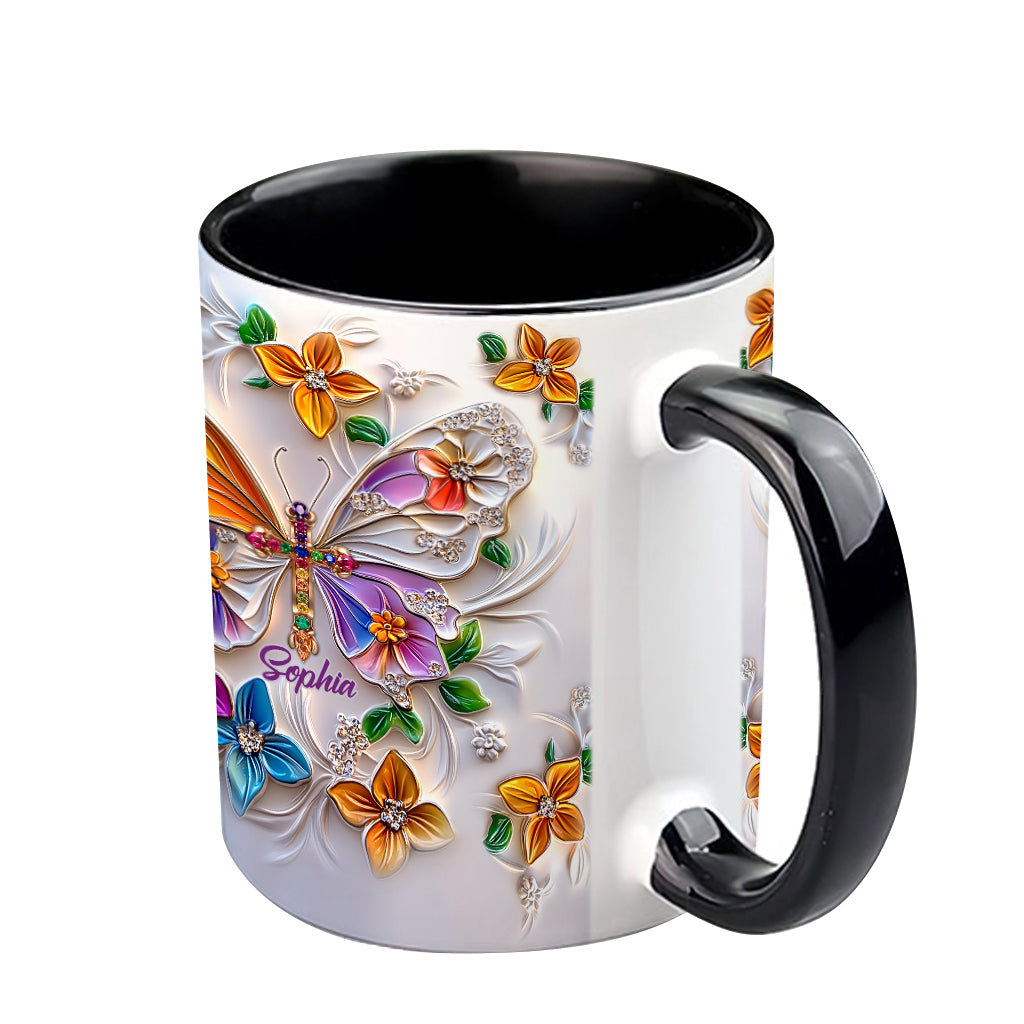 Faith Hope Love - Personalized Christian Accent Mug