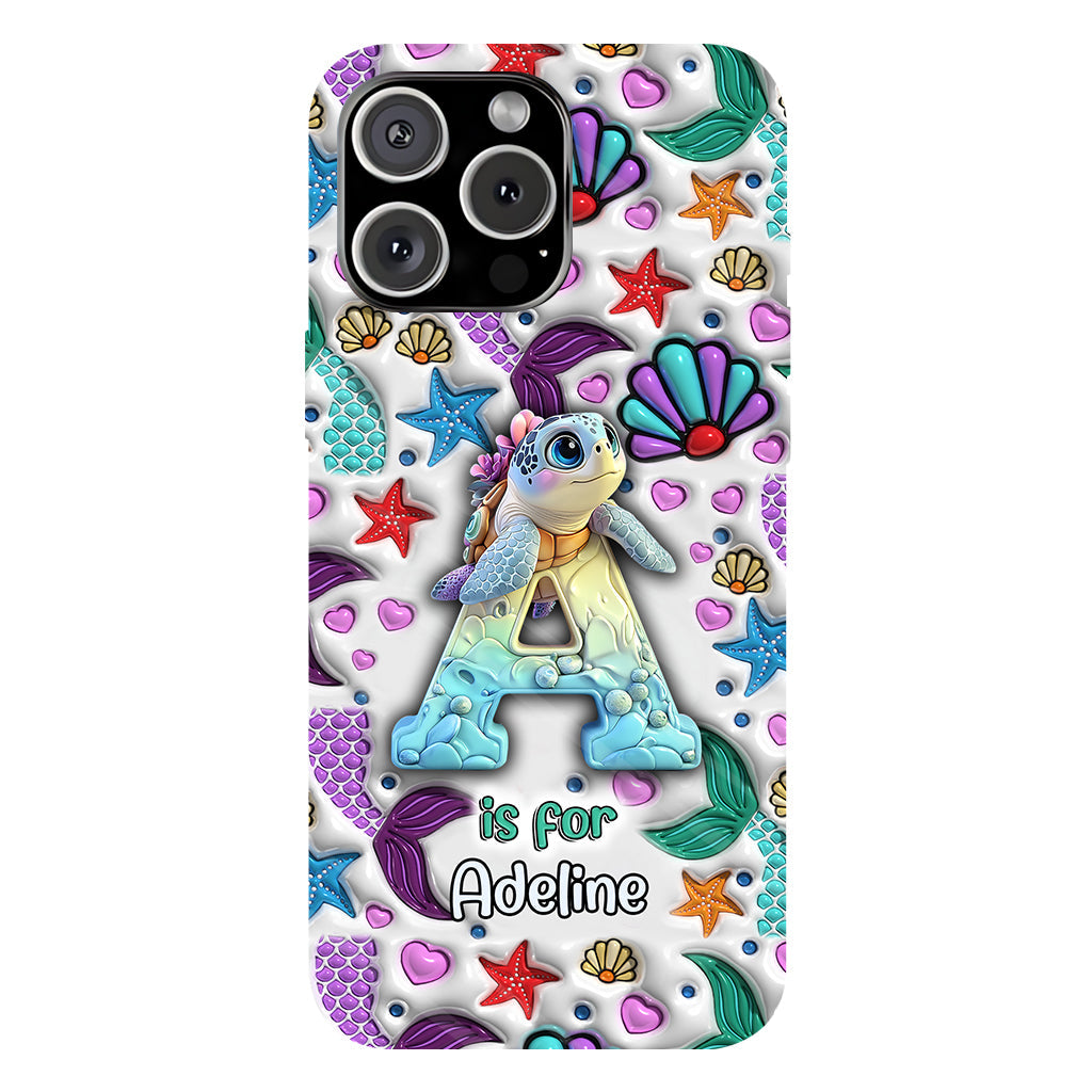 Cute Turtles - Personalized Turtle Full Print Phone Case