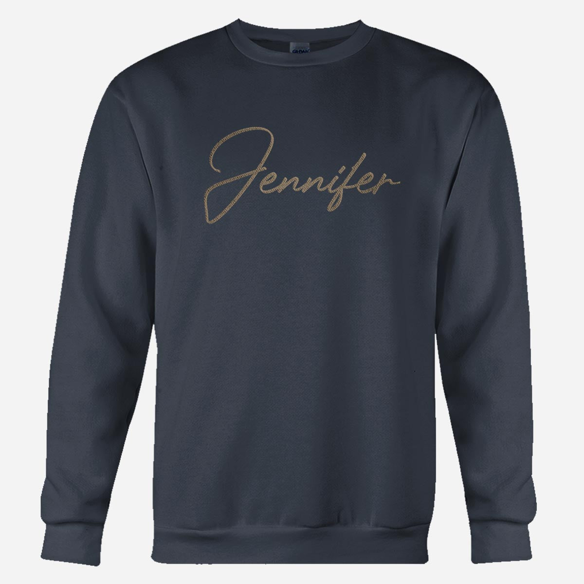 Custom Name - Personalized Sibling Embroidered Sweater