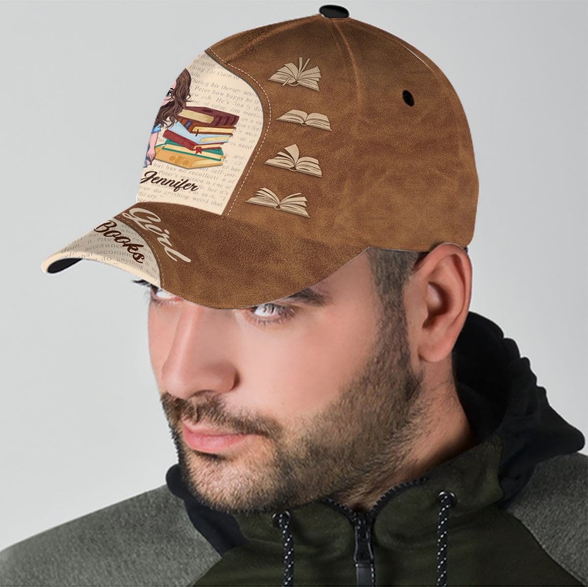 Just A Girl Who Loves Books - Personalized Book Classic Cap