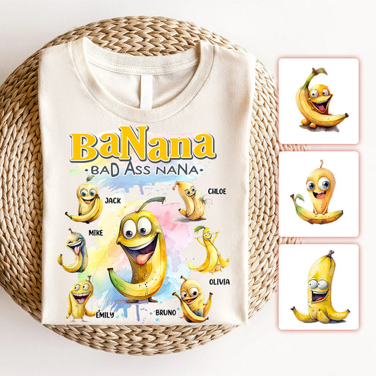 Banana Grandma - Personalized Grandma T-shirt And Hoodie