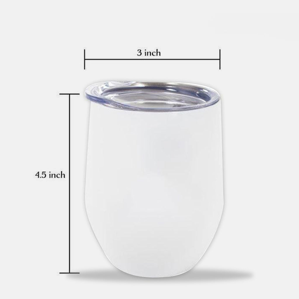 Golf Instruction - Golf gift for her, girlfriend, wife, daughter - Personalized Wine Tumbler