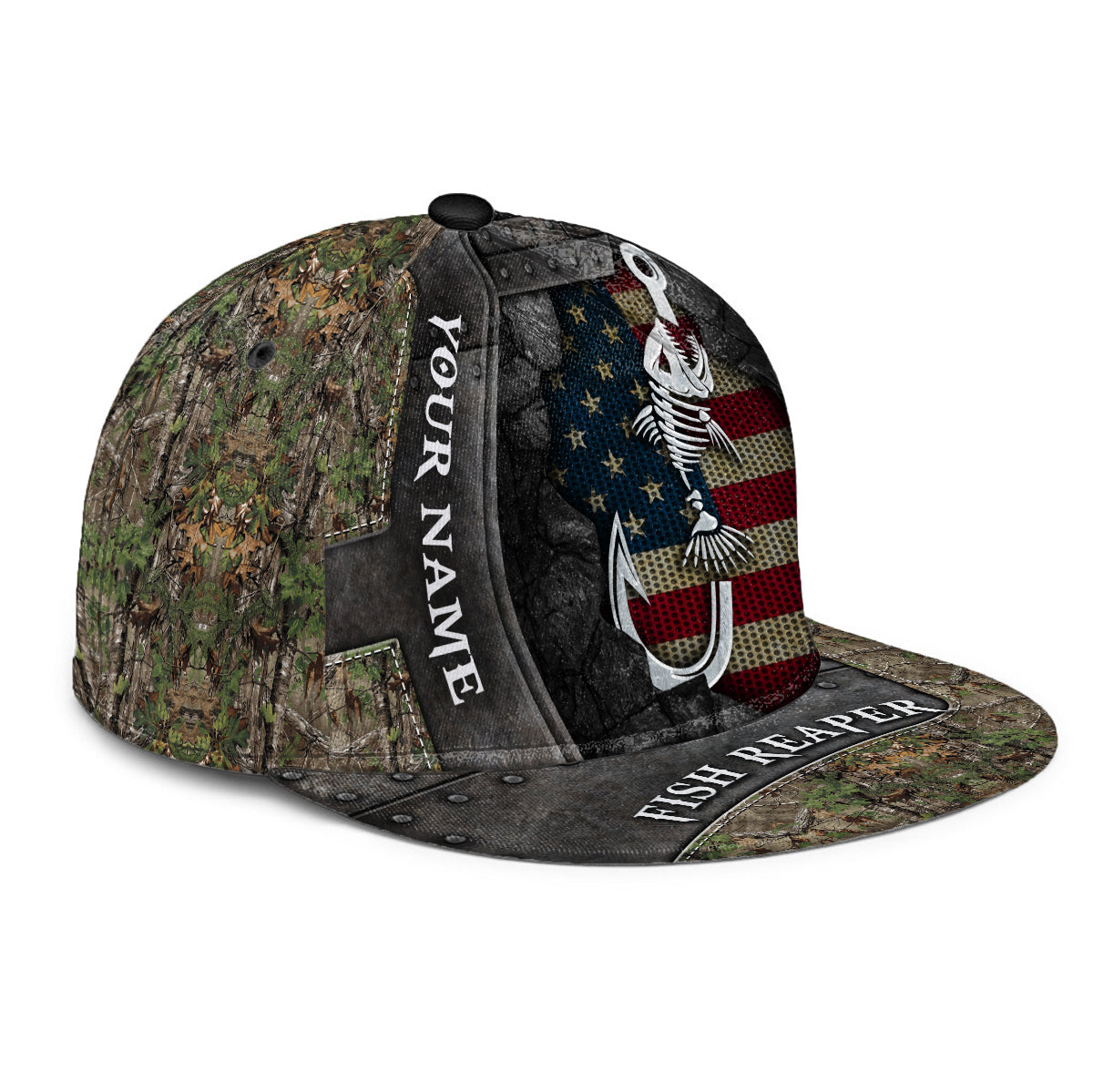 Fish Reaper - Personalized Fishing Snapback