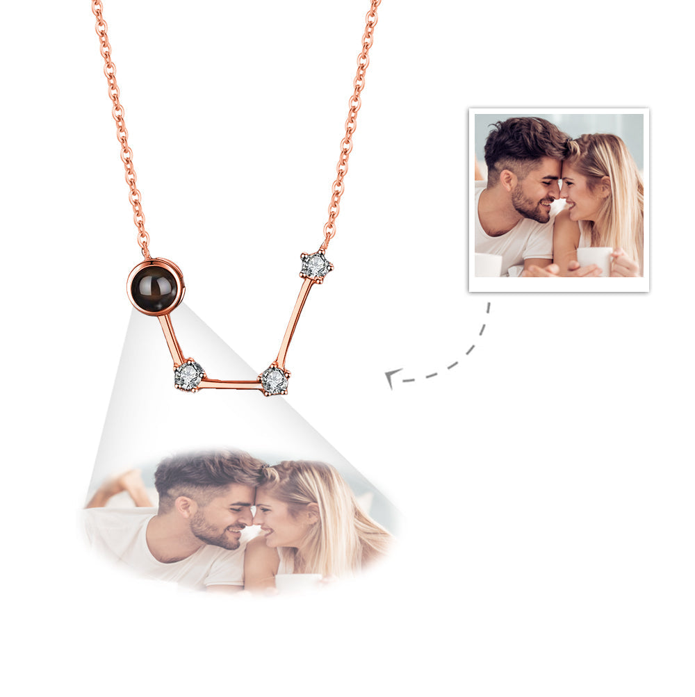 Your Constellation - Personalized Constellation Photo Projection Necklace