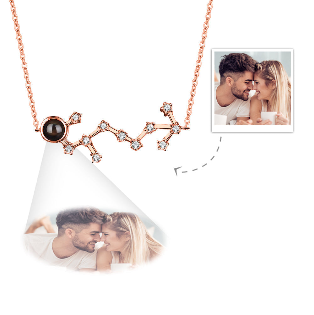 Your Constellation - Personalized Constellation Photo Projection Necklace