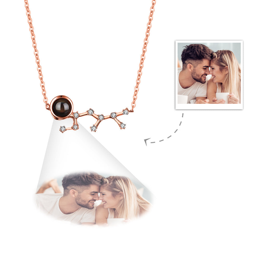 Your Constellation - Personalized Constellation Photo Projection Necklace