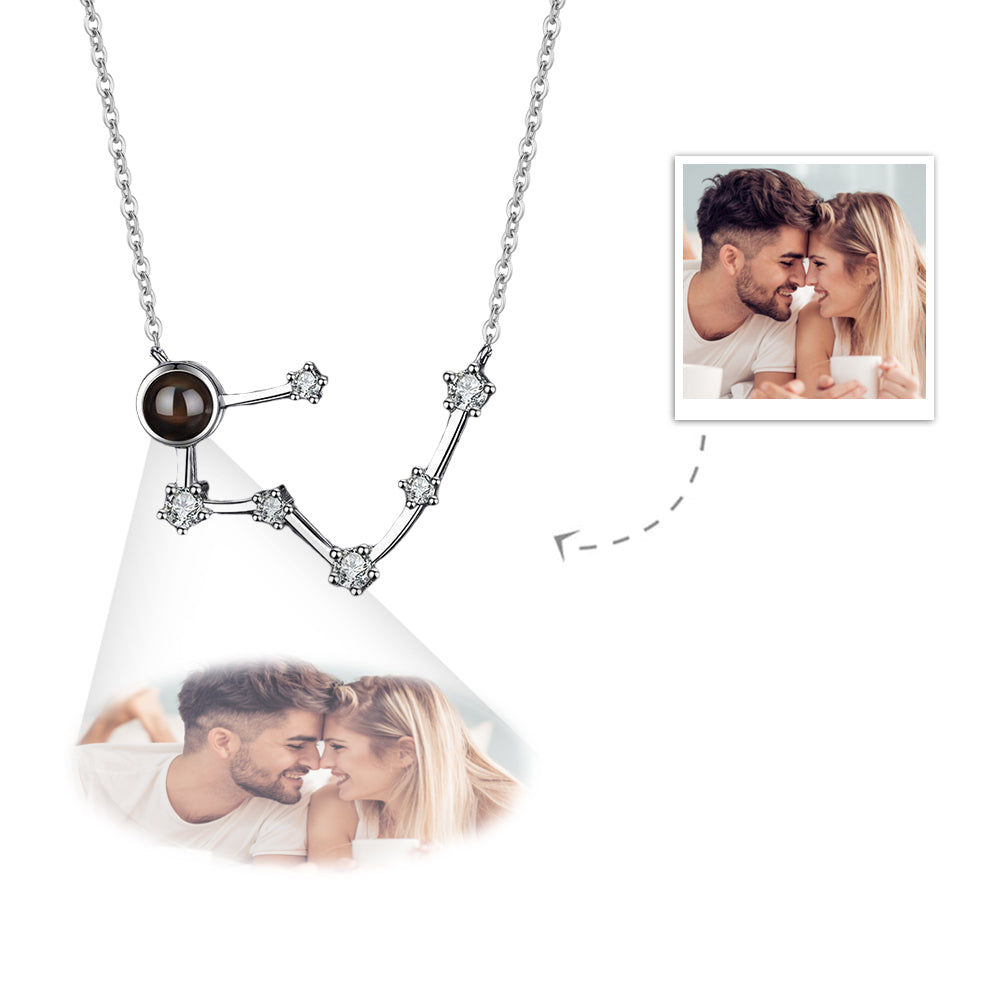 Your Constellation - Personalized Constellation Photo Projection Necklace