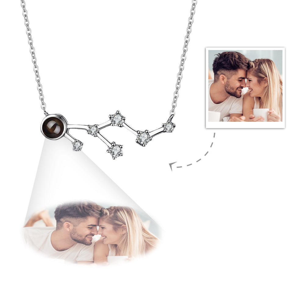 Your Constellation - Personalized Constellation Photo Projection Necklace