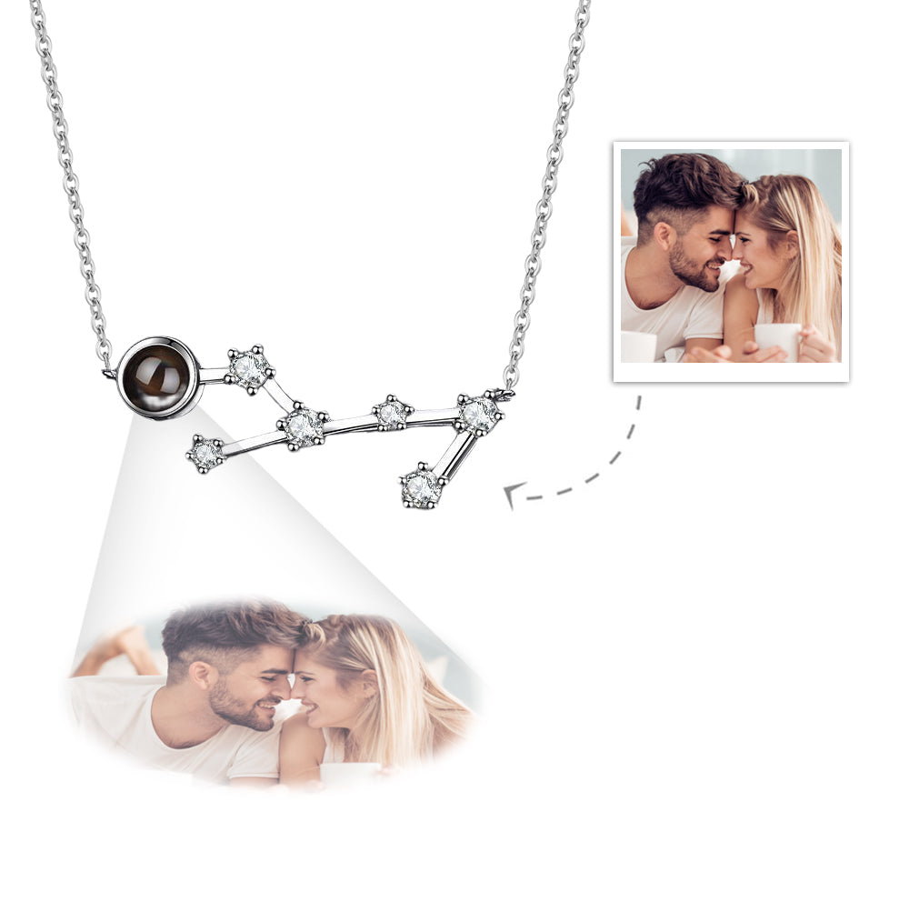 Your Constellation - Personalized Constellation Photo Projection Necklace