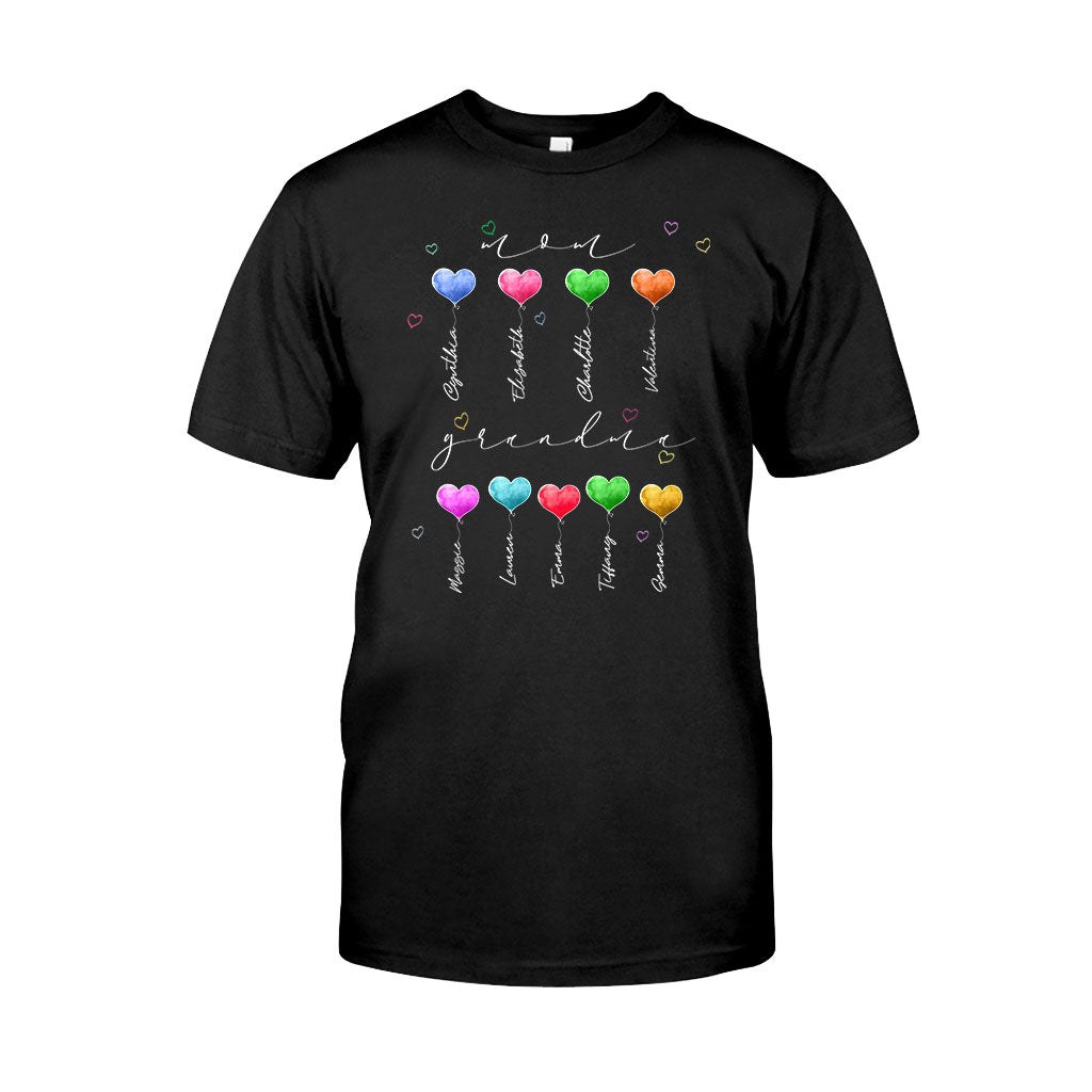 Mom Grandma - Personalized Mother's Day Grandma T-shirt and Hoodie