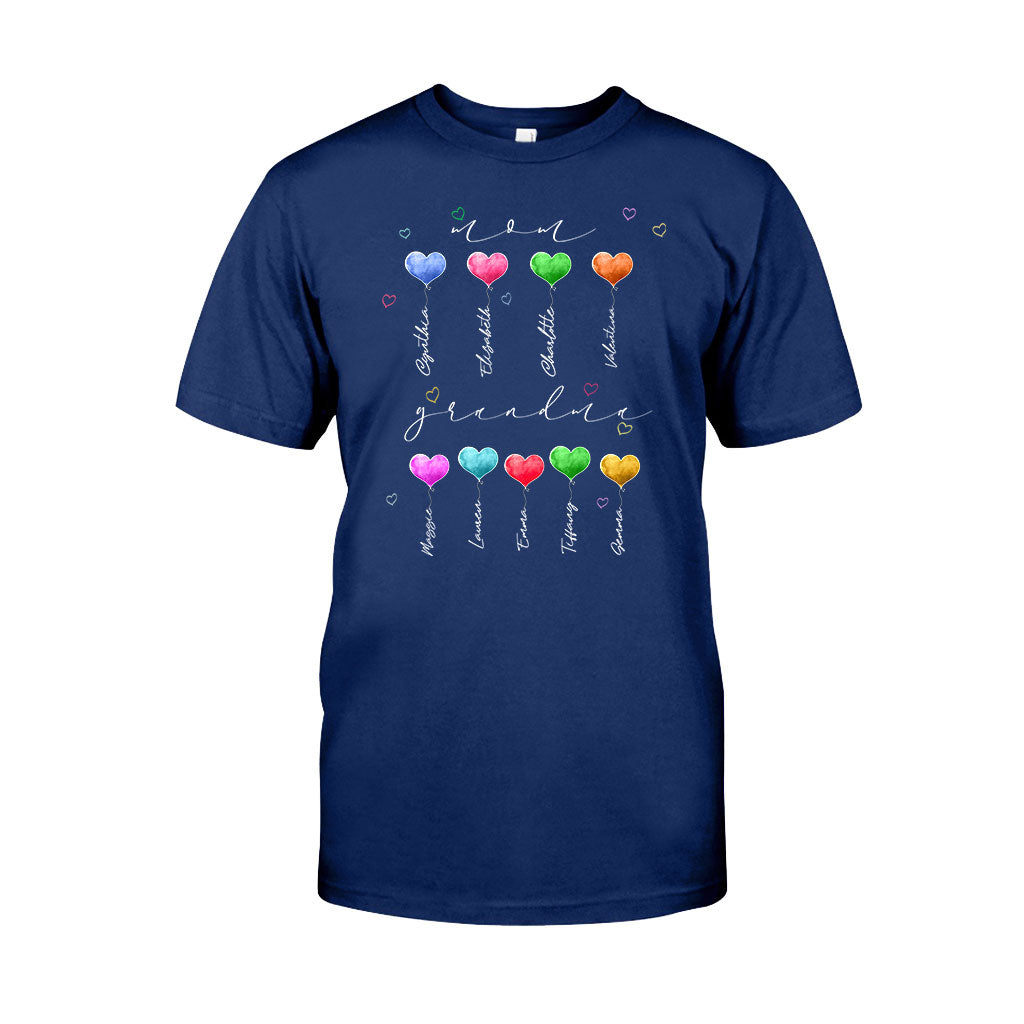 Mom Grandma - Personalized Mother's Day Grandma T-shirt and Hoodie
